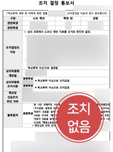 대구학폭변호사 | 합의 하에 이뤄진 신체접촉이었음을 증명하여 학폭위 ‘조치없음’ 결정